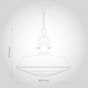 Brewer Cage Industrial Pendant Light Pale Grey