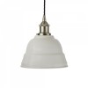 Pale Grey Lincoln Painted Pendant Light