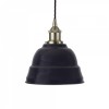 Navy Blue Lincoln Painted Pendant Light