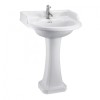 Classic round 65cm Basin and Pedestal