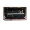 Aged Brass 45A Cooker control With Black insert