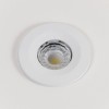 White Fixed CCT Colour Changing Fire Rated LED Dimmable IP65 10W Downlight