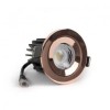 Rose Gold CCT Fire Rated LED Dimmable 10W IP65 Downlight