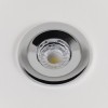 Polished Chrome CCT Fire Rated LED Dimmable 10W IP65 Downlight