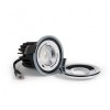 Polished Chrome CCT Fire Rated LED Dimmable 10W IP65 Downlight