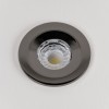 Black Chrome CCT Fire Rated LED Dimmable 10W IP65 Downlight