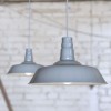 Argyll Industrial Pendant Light French Grey