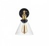 Romilly Clear Glass Funnel Wall Light