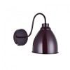 Oxford Vintage Wall Light Mulberry Red Maroon