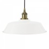 White Chancery Painted Pendant Light