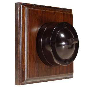 Bakelite Switches Dark Oak