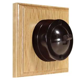 Bakelite Switches Light Oak