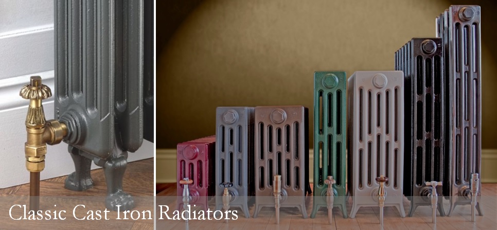 Personalising a cast iron radiator