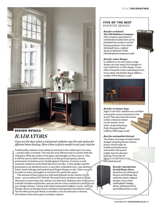 Feature in Elle Decoration Magazine