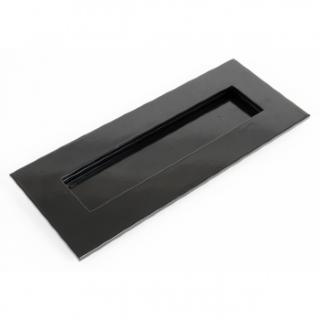 Black Small Letterplate