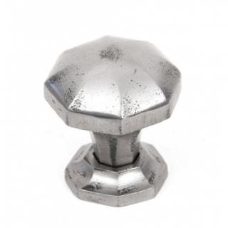 Natural Smooth Octagonal Cabinet Knobs - Small