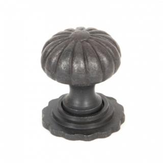 Beeswax Cabinet Knob With Base - Small