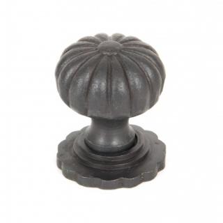 Beeswax Cabinet Knob With Base - Large