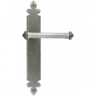 Pewter Tudor Lever Latch Set