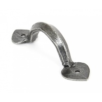 Pewter 4'' Gothic D Handle