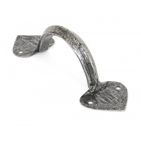 Pewter 6'' Gothic D Handle