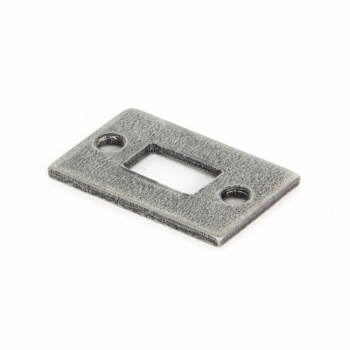Pewter Receiver Plate - Small (suitable for 4'' Cranked Bolt)