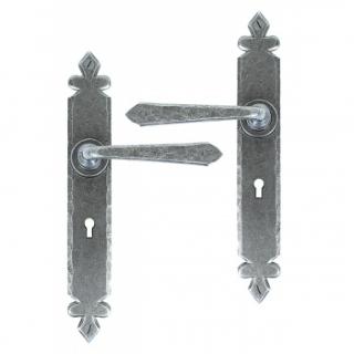 Pewter Cromwell Sprung Lever Lock Set