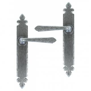 Pewter Cromwell Sprung Lever Latch Set