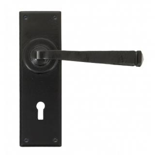 Black Avon Lever Lock Set