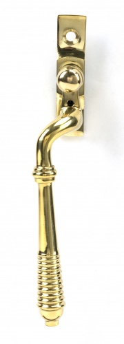 Polished Brass Reeded Espag - LH