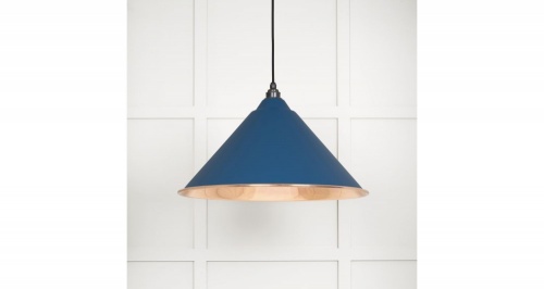 Smooth Copper Hockley Pendant in Upstream
