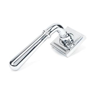 Polished Chrome Newbury Lever on Rose Set (Square) - U