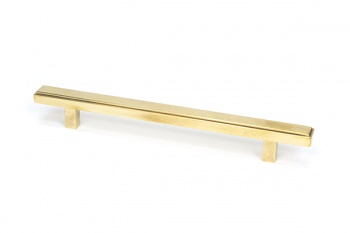Aged Brass Scully Pull Handle - Medium