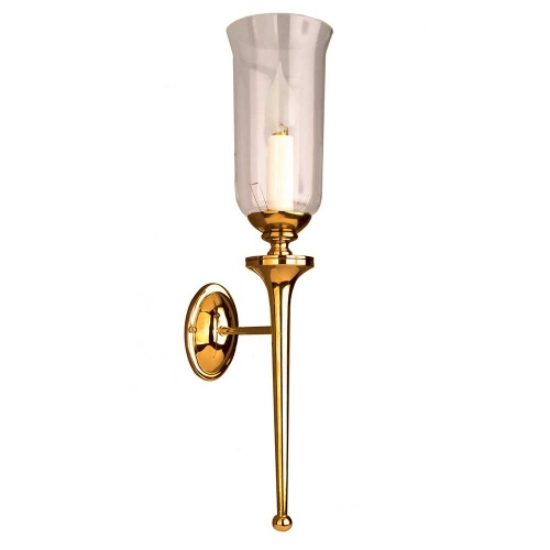 Limehouse Lighting Grosvenor Wall Sconce With Storm Glass