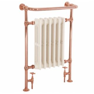 Broughton Heated Towel Rail Copper 965mm x 675mm