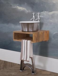 Cast Iron Freestanding Tub Basin - Painted