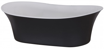 Cast Iron Freestanding Bateau Basin - Painted