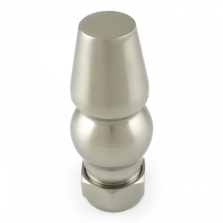 Windsor Lock-Shield ONLY - Satin Nickel (Angled)