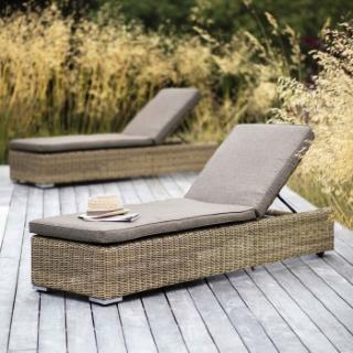 All-Weather Rattan Marden Lounger