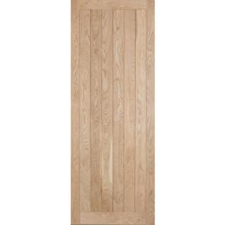 Solid Oak External Door - Mexicano