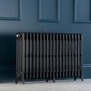 Edwardian Radiator 650mm - 19 Sections - Anthracite