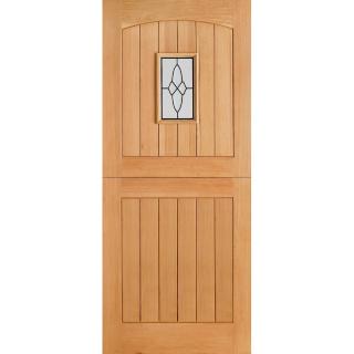 Traditional Oak External Door - The Stable 1 Pane