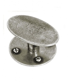 Ton Genuine Pewter Cabinet Knob Includes Backplate Ton Genuine Pewter Cabinet Knob, Pewter Cabinet Knob With Backplate