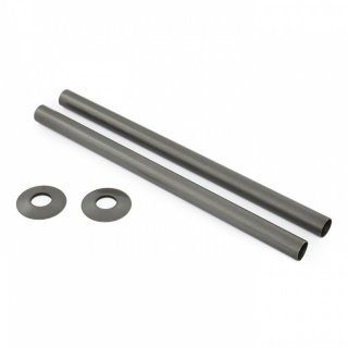 Metallic Grey Sleeving Kit 300mm (pair)