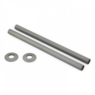 Matte Metallic Grey Sleeving Kit 300mm (pair)