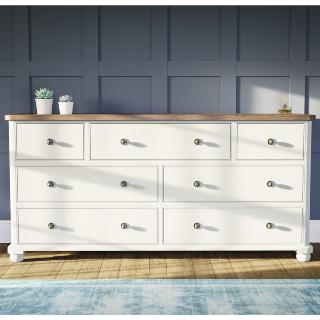 Seven Drawer Chest (Round End)