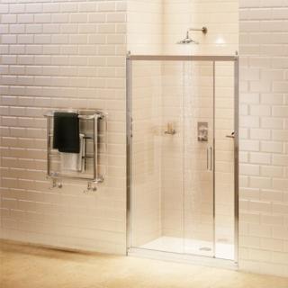 Burlington Bathrooms - Soft Close Sliding Shower Door