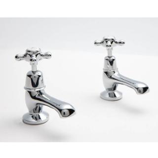 BC Designs Victrion Crosshead Basin Pillar Taps