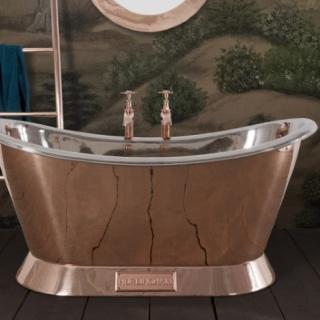Copper Bateau 1500mm Bath
