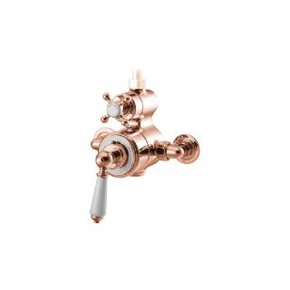 Exposed Thermostatic Shower Valve Copper